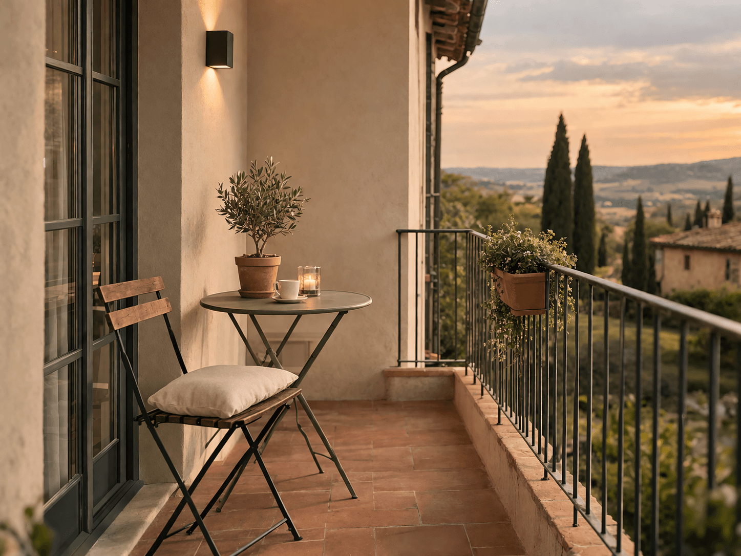 Suite, terrazzo